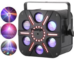 China suppliers Dj NEW wonderful 3-in-1 laser mixed LED strobe beam moving head sunflower light disco multiple beam laser effect stage light