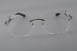 Wholesale- unique design ultra light plate temple glasses, temple color, purple, white