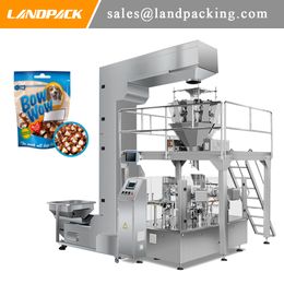 Low Cost Multifunction Cat Food Dog Food Stand Up Pouch Filling And Sealing Machine Pet Food Doypack Machine