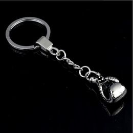 Boxing Glove keychain -New Design Cool Luxury metal Keychain Car Key Chain Key Ring Cartoon Bag pendant For Man Best Gift