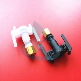 50pcs Mimaki DX5 damper connector for Mimaki JV33 JV5 Glaxy Lecai Locor DX5 TX800 ink damper upper connectors O ring