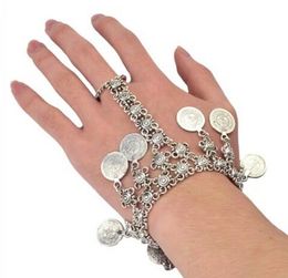 New fashion silver bracelet hand-printed Bohemian gypsy ethnic women's bracelet gift