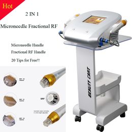 portable facial machine microneedle radio frequency micro needle skin tighten wrinkle removal therapy system beauty machine