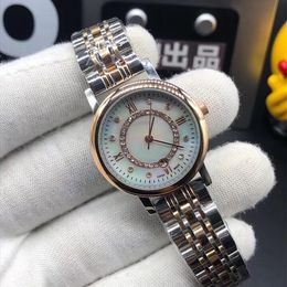 Wristwatches Luxury dress women watches Top brand diamond Watch 29mm dial 316L Full Stainless Steel band quartz wristwatches for ladies Valentine Mother's Day Gift