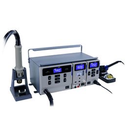 ATTEN MS-300 SMD Soldering Rework Station 3 IN 1 Combination Maintenance System for Soldering Desoldering DC Power Supply Repair