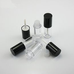 2.5ml Empty Transparent AS Lip Gloss Tubes Plastic Lip Balm Tube Lipstick Mini Sample Cosmetic Container F3739