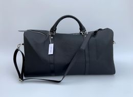 Top Qualität Neue Männer Duffle Bag Frauen Reisetaschen Handgepäck Reisetaschen Männer Pu Leder Handtaschen Große Umhängetaschen totes 54 cm