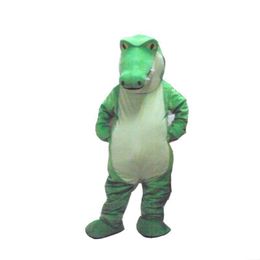 2019 Factory sale hot Crocodile Alligator Plush Mascot Costume Adult Size Fancy Dress Suit Free Shipping