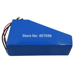 36V 17.5AH lithium battery 36V Triangle battery 17.5AH 17AH For ebike bicycle use 2500mah cell 30A BMS 2A Charger with bag