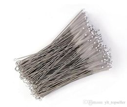 17CM Pipe Cleaners Nylon Straw Cleaners cleaning Brush for Drinking pipe stainless steel pipe cleaner Free shipping