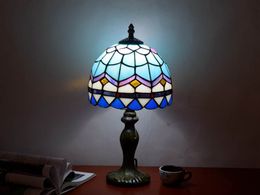 fashion fairy lights lamparas interior stained glass table lamps lighting desk light minimalist living bedroom bedside lamp