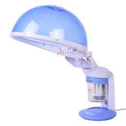 EU tax free Top quality Mini Facial HOT Steamer Face & Hair care Salon Ozone Table Pro hait beauty machine