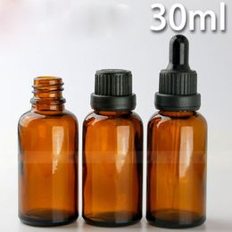 30ml Glass Dropper Dropper Bottle High-grade Cosmetic Skin Care Product Container 1OZ , Empty Glass Essential Oil Bottles