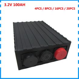 EU US no tax 4PCS 3.2V 100AH LiFePO4 Battery 12V 24V 36V 48V 100AH for Energy storage / Charging system / solar power system