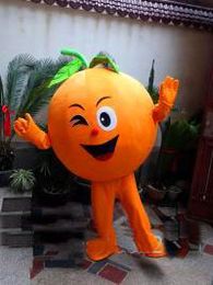 2018 Factory direct sale orange fruit mascot costume suit free size mascot costume suit Fancy Dress Cartoon Character Party Outfit Suit