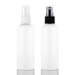 100ml empty White spray plastic bottle small travel spray bottles with pump , refillable perfume spray bottles lots