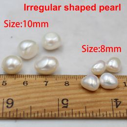 Irregular shape of large regeneration than Wacker's pearl wholesale blister nucleated lavender baroque freshwater pearls low price