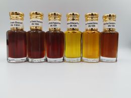 -6 tipos de pura original de Hainan Oud aceite Kit de muestra 1 tola de cada tipo