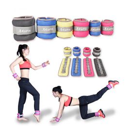 1KG/1pair sports training ankle weight sandbag hand wrist weighted sandbag High Quality Free Shipping