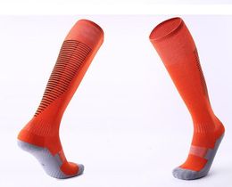 Adult children's non slip over knee football socks thickened towel bottom long tube socks comfortable wear resistant sports socks fan shop