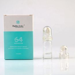 Hydra Needle 64 pins Titanium Micro Needle Cartridge Mesotherapy Derma Roller Skin Care Rejuvenation Anti Acne Scar Wrinkle Removal