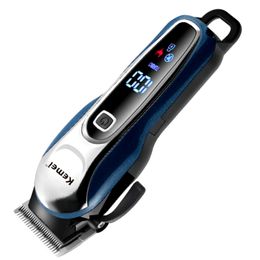 Adjustable professional hair clipper barber hair trimmer for men electric beard cutter hair cutting machine haircut cordless
