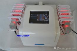 Portable 16 Pads 650nm lipolaser slimming machine diode lipo laser liposuction machine for fat burning fat melting anti-cellulite machine