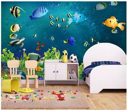 3D photo wallpaper custom 3d wall murals wallpaper Fantasy cartoon children's room kids room dreamy background wall painting