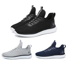 new running shoes for men triple black white grey navy blue mens trainers sports sneakers homemade brand made in china size 3944 dhga