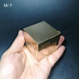 Kid Gift Collection Pure Brass Metal Puzzle Game Copper Model Brain Teaser Hobby Collectibles Mind Intelligence Toys
