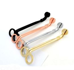 4 styles Candle Wick Trimmer Stainless Steel Oil Lamp Trim scissor tijera tesoura Cutter Snuffer Tool Hook Clipper 17cm SN140