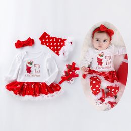 newborn girl 1st christmas outfit