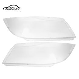 Freeshipping Pair Car Front Headlamp Clear Lens Headlight Plastic Shell Clear Cover For BMW E90/E91 2004 2005 2006 2007