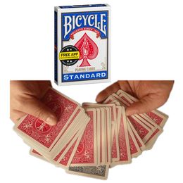 -L'original plate-forme invisible de plate-forme Brainwave Cartes à jouer Bicycle Magie Card Tricks Mentalisme Comédie Close Up Magic Tricks Props