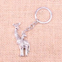 54*22mm giraffe deer KeyChain, New Fashion Handmade Metal Keychain Party Gift Dropship Jewellery