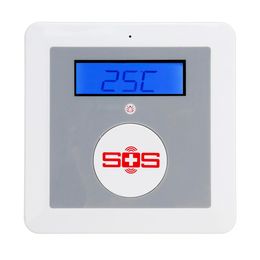 Wireless Home Security Elderly Care Alarm System Home SOS Pager PIR Detector with PIR Detector