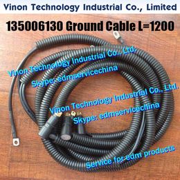135006130 Twincable lower head 440CC L=1300mm for ROBOFIL 240CC,440CC. Charmilles 135.006.130, 24.54.133 EDM Lower power cable, Ground Cable