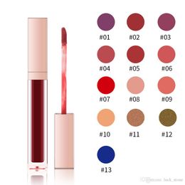 13 Colour liquid matte private label beauty vegan nude peel off organic cardboard tubes liquid lipstick packaging waterpoof lipgloss