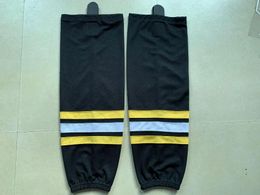 New Ice Training 100% Polyester Practise Socks Hockey Equipment All Colour BLACK