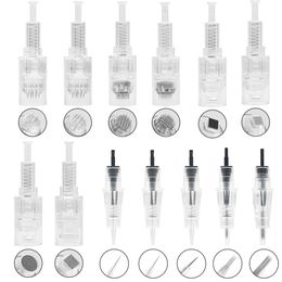 Round Top Screw Port Replacement Micro Needle Cartridge Tips For YYR Electric Auto Derma Stamp Pen Dr.pen Skin Care Rejuvenation