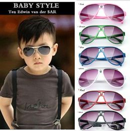 Baby Boys Girls Fashion Brand Designer Kids Beach Toys UV400 Sunglasses Sun Glasses D009