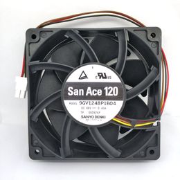 New Original SANYO 9GV1248P1B04 DC48V 0.43A 120*38MM Inverter ball axial cooling fan