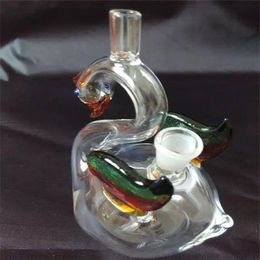 The new Swan glass water bongs ,Wholesale Glass bongs Oil Burner Pipes Water Pipes Glass Pipe Oil Rigs Smoking, Free Shipping