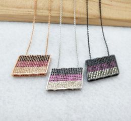 World flag Micro Pave Crystal Cubic Zirconia Pendants Charms Jewellery Finding,Germany flag Necklace for woman NK330