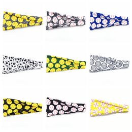 20style Baseball Hairband Softball Sports Sweat Ball Headbands Yoga Fitness Scarf Women Men Football Team Hair Band Party Favor GGA3404