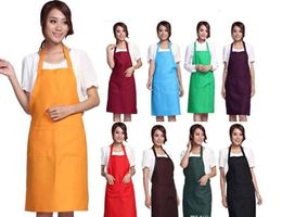 2020 New Black Cooking Baking Aprons Kitchen Apron Restaurant Aprons For Women Home Sleeveless Apron Cooking Baking Aprons Kitchen