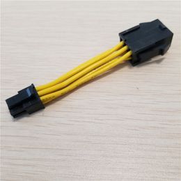 Standard PCI-e PCIe 6pin to Mini 6pin for MAC graphics card power cable made of 18AWG wire 5cm