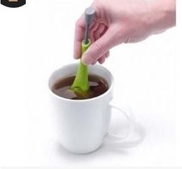32pcs Good Quality Healthy Flavour Total Tea Infuser Gadget Measure Swirl Steep Stir And Press Food Grade PlasticTea&Coffee Strainer