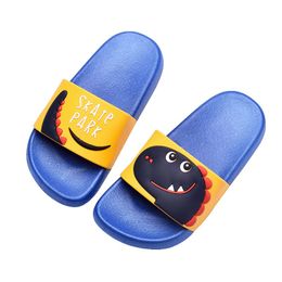 Pai-filho Hot Slipper Verão crianças sapatos Meninas Meninos bonito confortável virar moda infantil dos desenhos animados da aleta Anti-Slip sandálias da praia das meninas