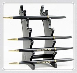 Eyebrow Penci Plastic 6pc Booths Eyebrow Pencil Show Shelf For Displaying Pens Or Writing Brush Frame Stand Rack Jewellery Stand